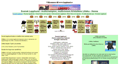 Desktop Screenshot of lapphund.se